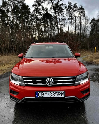 Volkswagen Tiguan Allspace cena 79000 przebieg: 68000, rok produkcji 2019 z Bydgoszcz małe 92